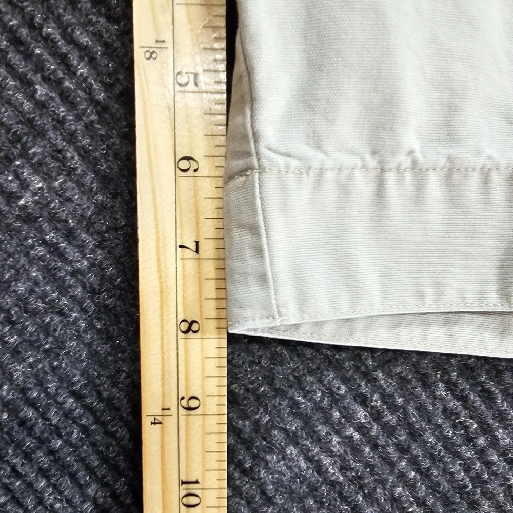 Columbia Authentic Active Cargo Shorts Mens 34 Beige Cotton Outdoor 8